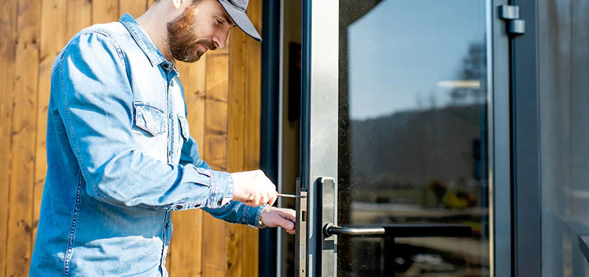 Frameless Glass Storefront Door Locks Replacement in Simi Valley, CA